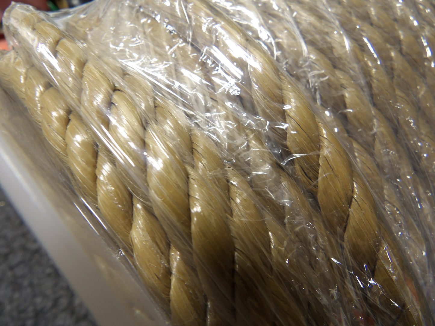 Wellington 1/2 in. Dia. x 300 ft. L Brown Twisted Poly Rope (CR00788-WTA25)