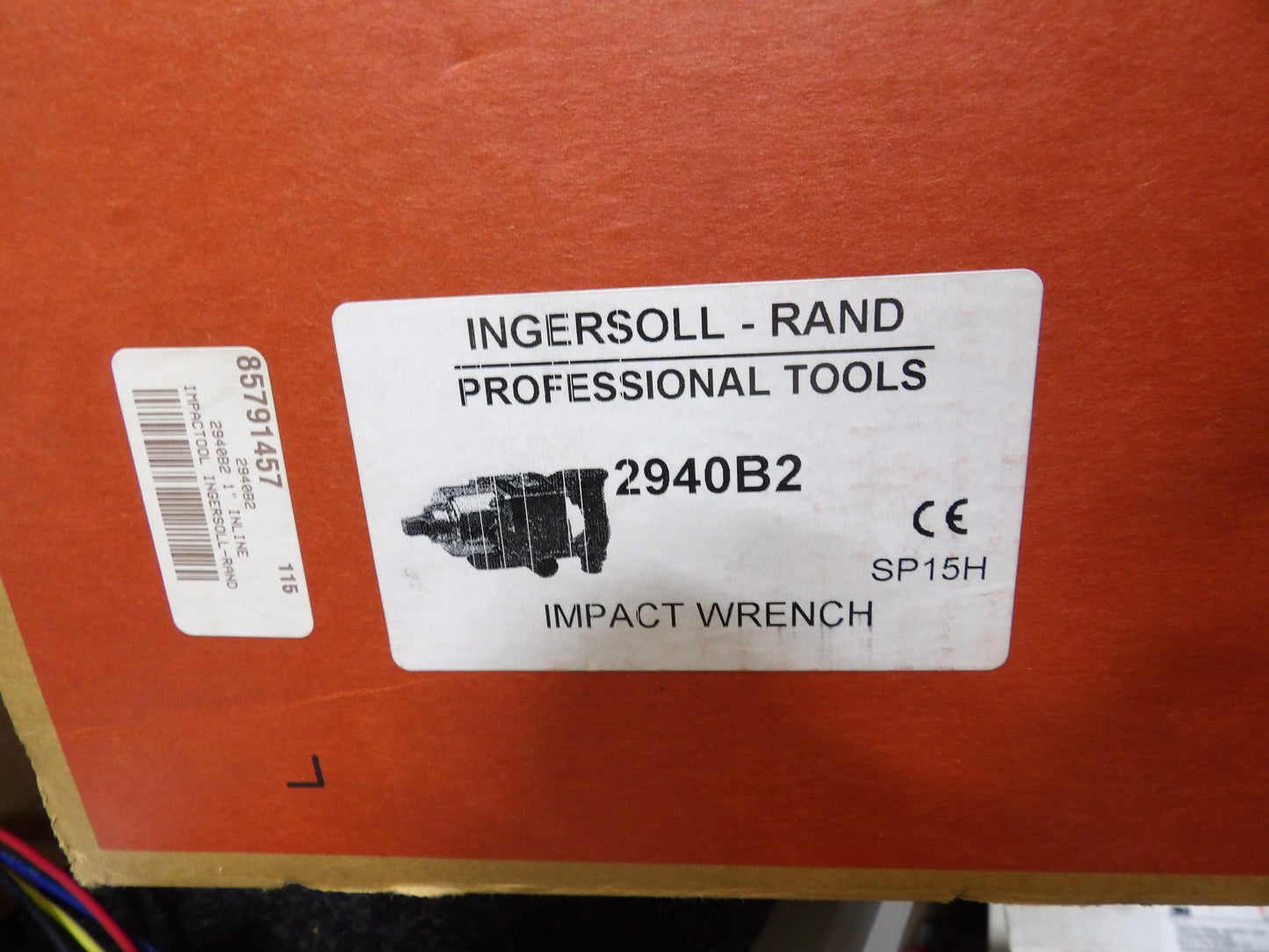 INGERSOLL-RAND 1″ Drive 2,000 Ft/Lb Torque 5,000 RPM Air Impact Wrench (CR00804-X05)