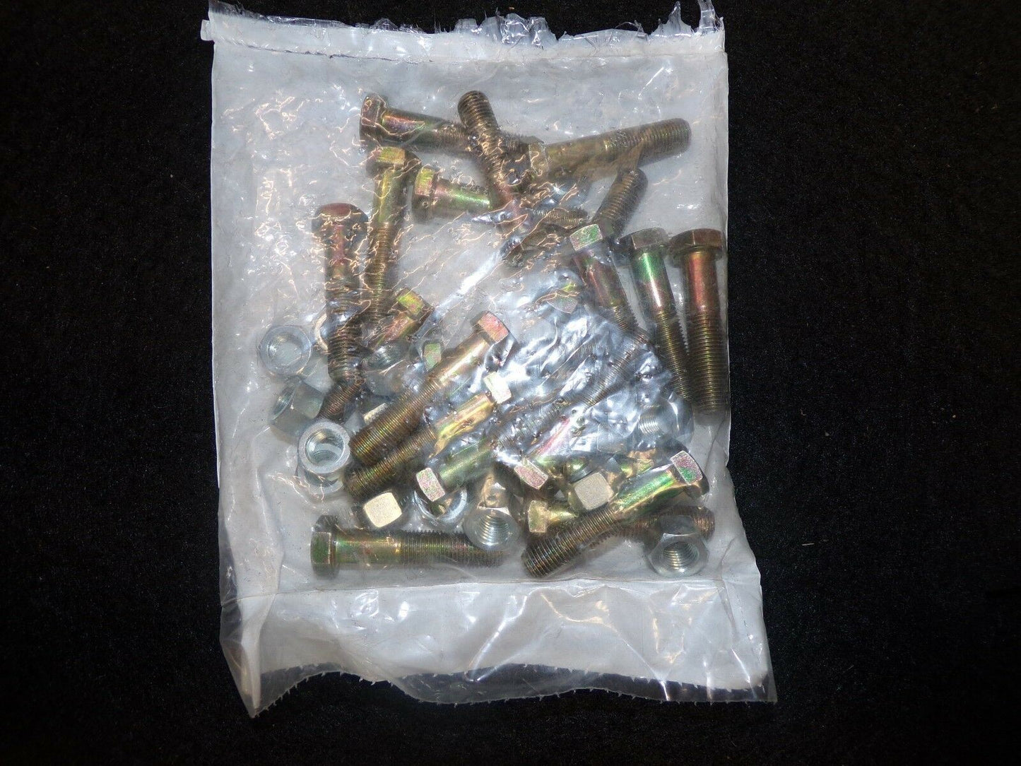 Set of 20 Hex Head Cap Screw 3/8"-24 x 1-3/4" Grade 8 with Plain Nut (183283896040-2F22)