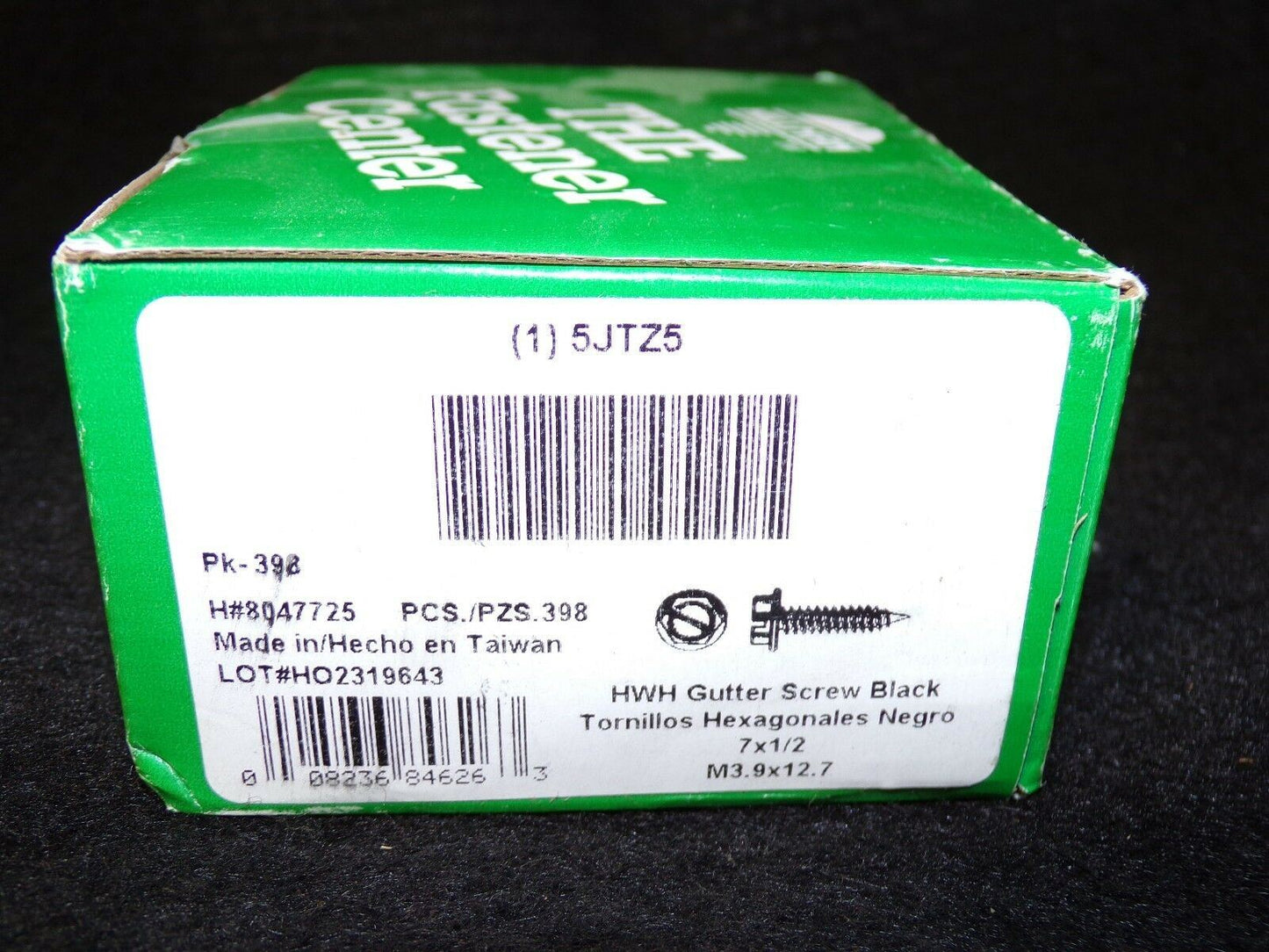 #7 x 1/2" Self Piercing Screws 5JTZ5 QTY-1lb (183359486399-WTA10(E))