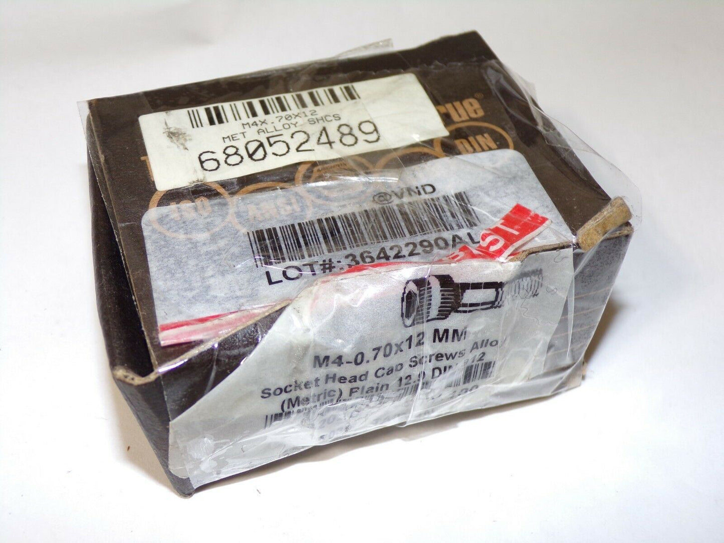 M4-0.70 x 12mm Socket Head Caps Screws QTY-100 68052489 (183405598459-Y13 (D))