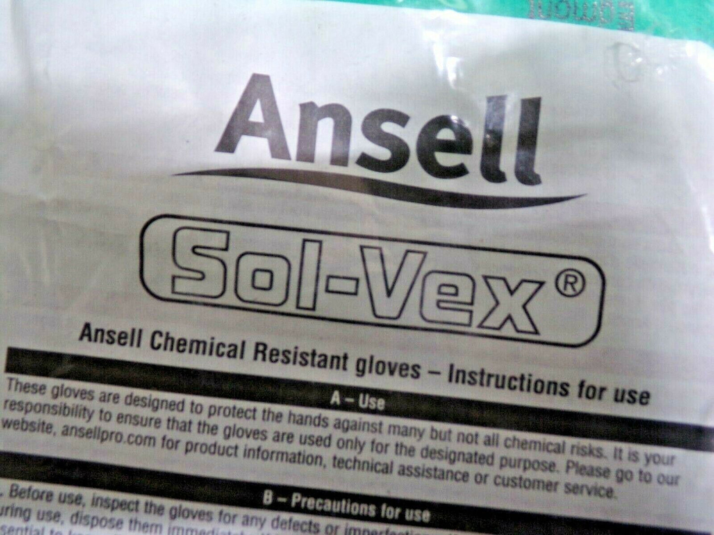 Alphatec Chemical Resistant Gloves, Size 10, 13"L, Green , 12 PAIR, 37-646 (183695718215-WTA31)