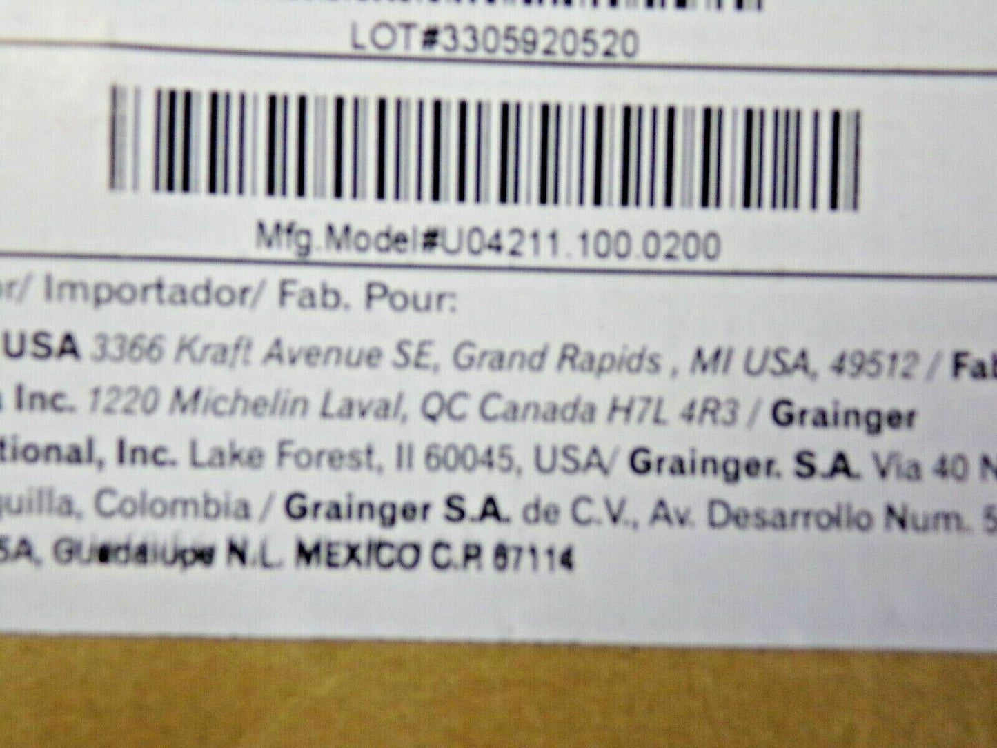 FABORY 1"-8 Steel Structural Bolt with Nut, 2"L, Galvanized, 5 PK (183725534652-WTA32)