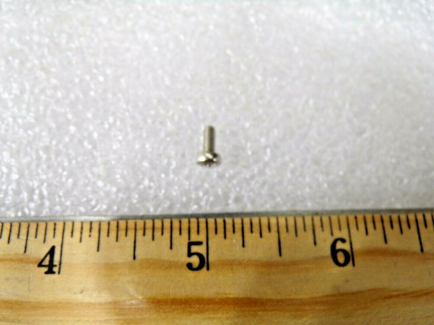 100, M2.5-0.45mm Machine Screw, Pan, Phillips, A2 SS, Plain, 6mm L, (184041397876-NBT41)