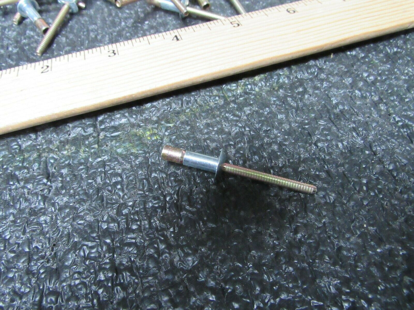 Steel Mandrel, 0.416" L, 3/16 (0.187)" Rivet Dia., 50 PK (184136870608-WTA06)