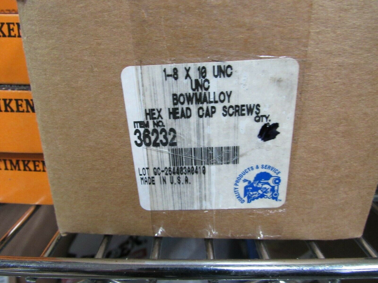 HEX HEAD CAP SCREW, 1-8 X 10 GRADE 9 (184209130111-BT32)