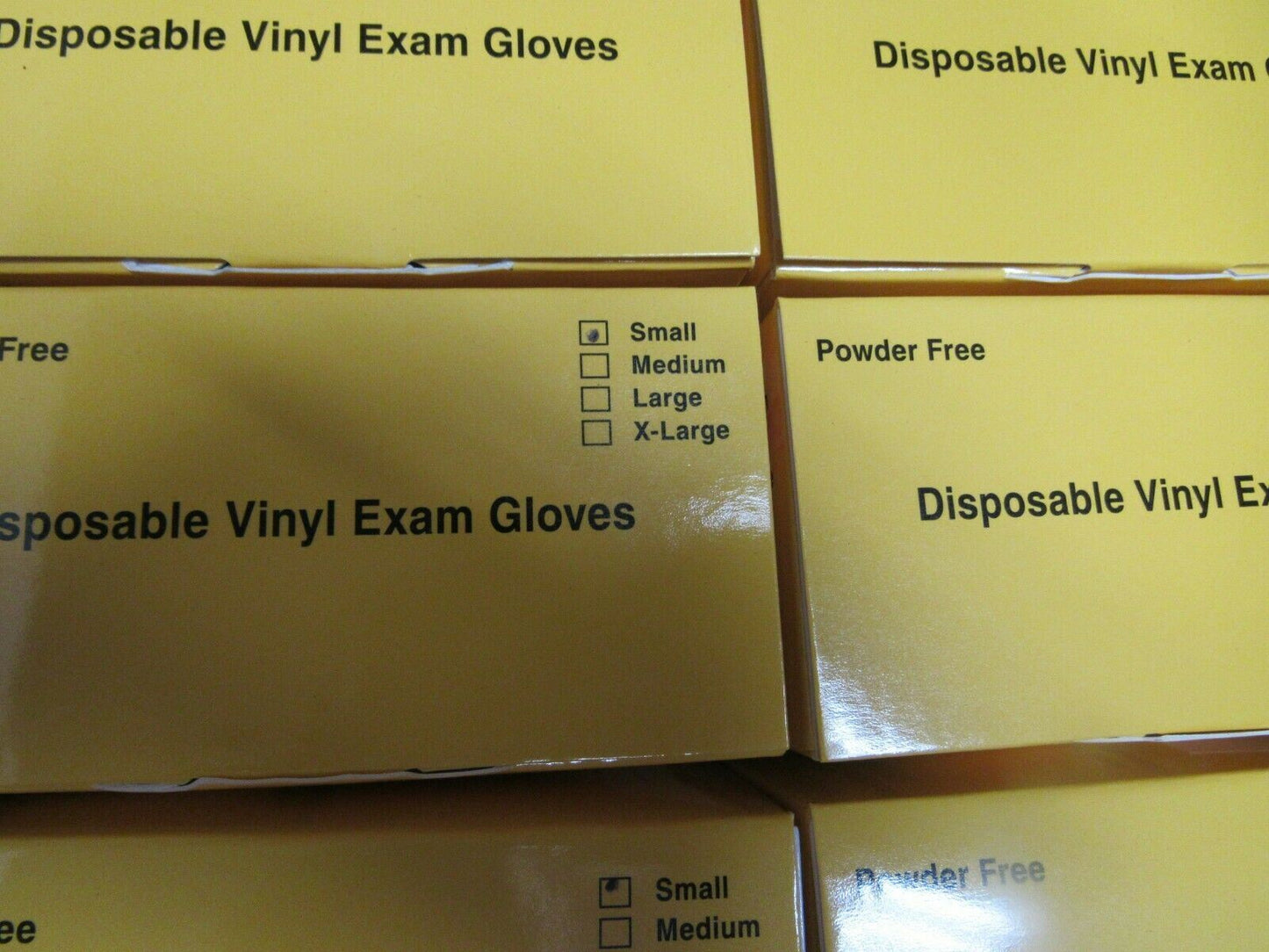 (1,000) Disposable Gloves, S, Powder-Free, 5.00 mil Palm Thickness, (184289813783-BT52)