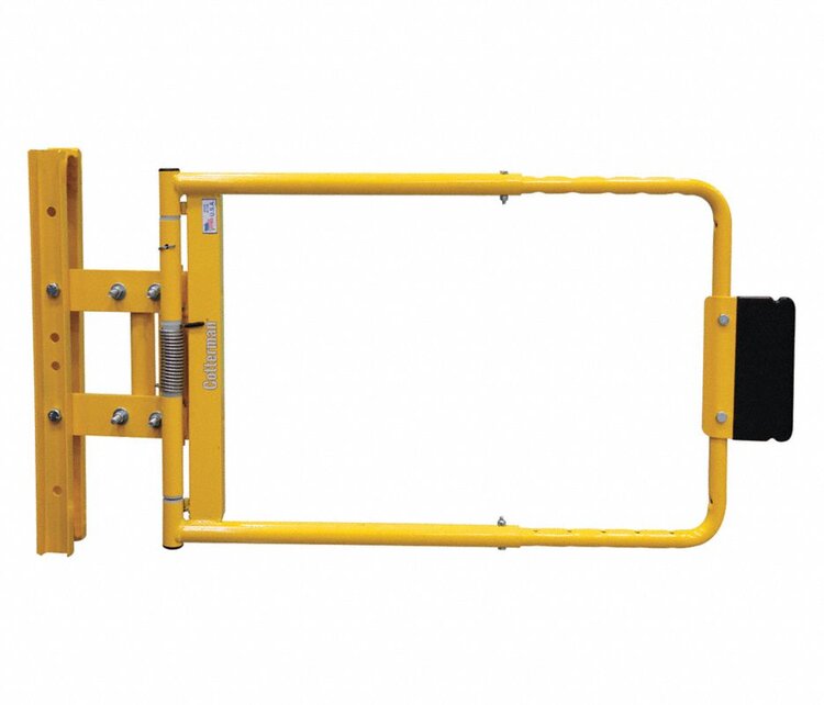 COTTERMAN Safety Gate, 16" to 26" Adjustable Opening, Steel (SQ0821081-WT11)