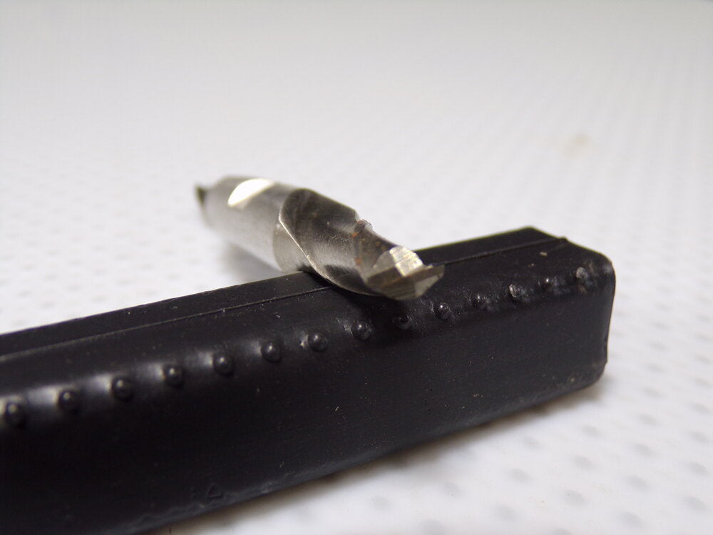 Interstate 1/4", 1/2" LOC, 3/8" Shank Diam, 3-1/8" OAL, 2 Flute, High Speed Steel Square End Mill (SQ2312679-WT08)