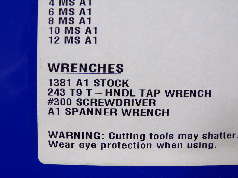 CLEVELAND Tap and Die Set, 18 Piece, Round Die, Hand Tap, C00609 (SQ3266151-WT08)