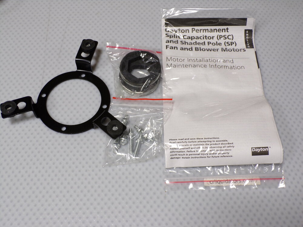 DAYTON 1/15 HP, HVAC Motor, Permanent Split Capacitor, 1550 Nameplate RPM, 120 V., Frame 3.3, 20HN85 (SQ8108030-WT13)