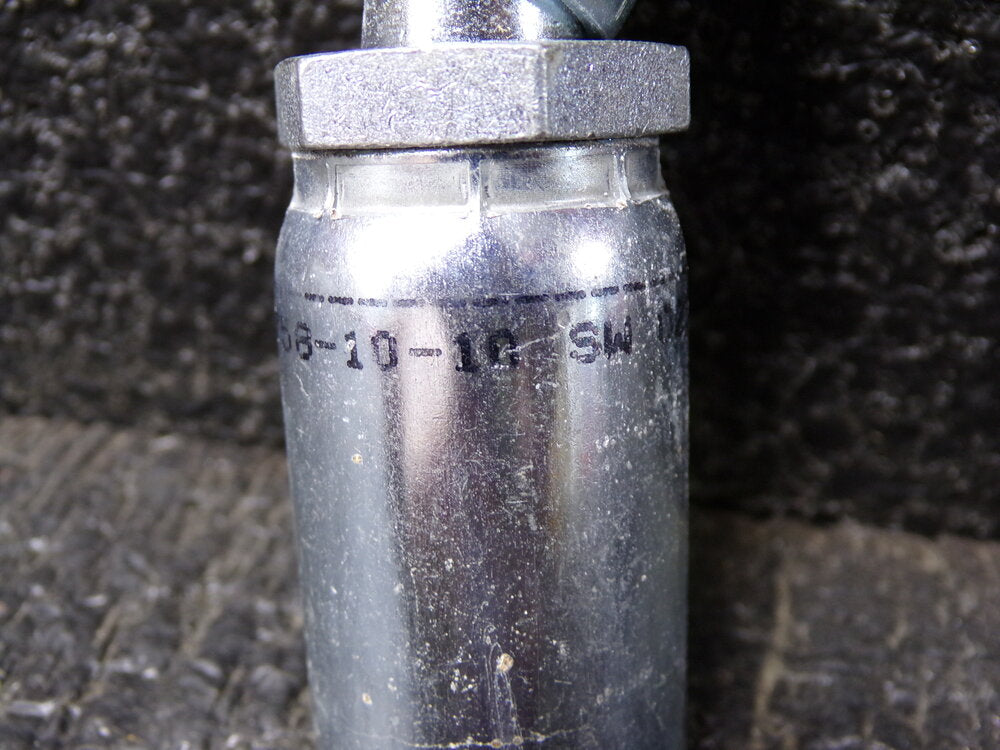 6pk Parker 13758-10-10 Parkrimp Permanent Female JIC 37°Swivel 45° Elbow Short Drop (SQ1668058-WT26)