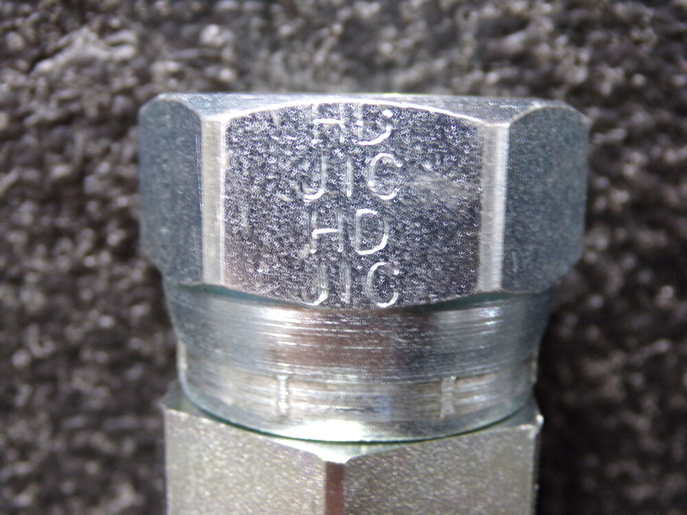 2pk Parker 10678-16-12 Parkrimp Permanent Female JIC 37° - Swivel (SQ6366543-WT27)