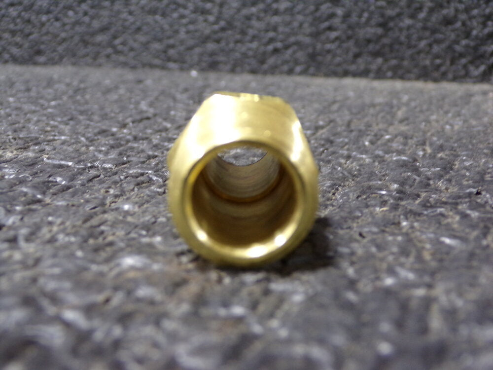 PARKER 68HB-10-8 Brass Beaded Hose Barb with Straight Fitting Style, 1/2" Thread (SQ4906532-WT32)