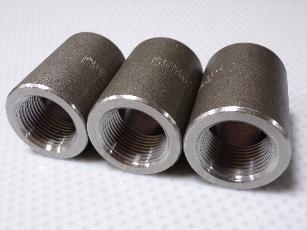 3pk, SMITH-COOPER Threaded Coupling, Forged, Sch. 80, 1" (SQ7801878-WT32)