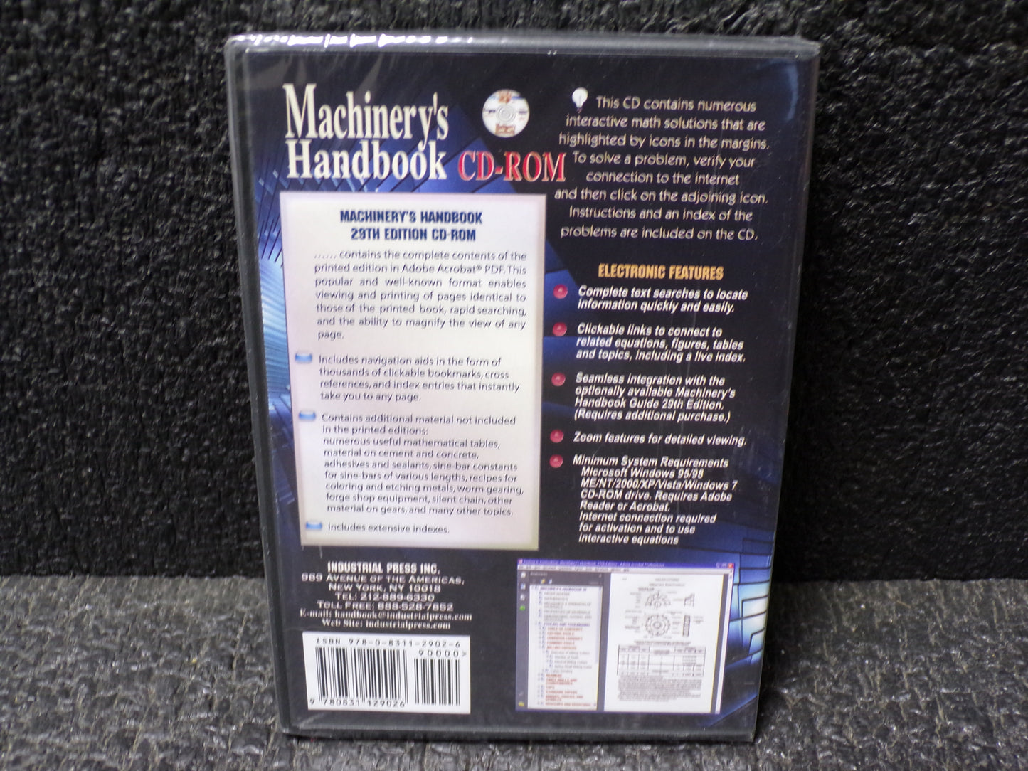 Machinery's Handbook, CD-ROM (CR00099-BT23)
