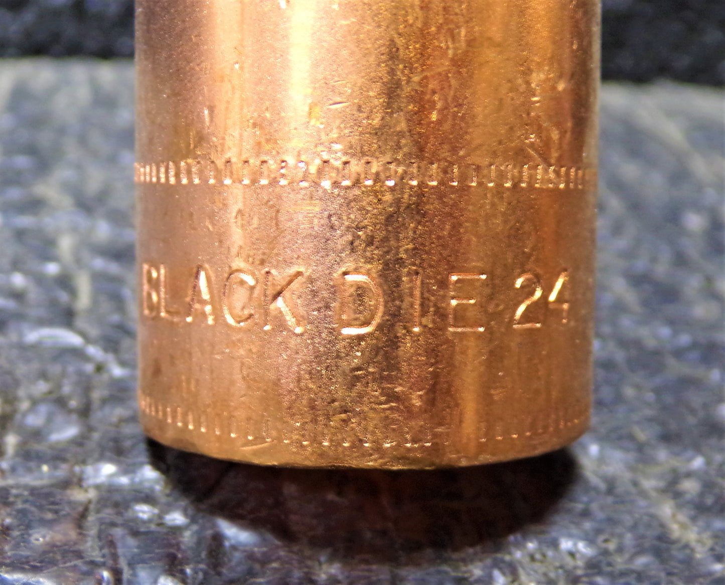 Burndy YS39PULL, Copper, 750 kcmil CU, BLACK Color Code, 24 Die Index, QTY: 6 (CR00106-BT59)