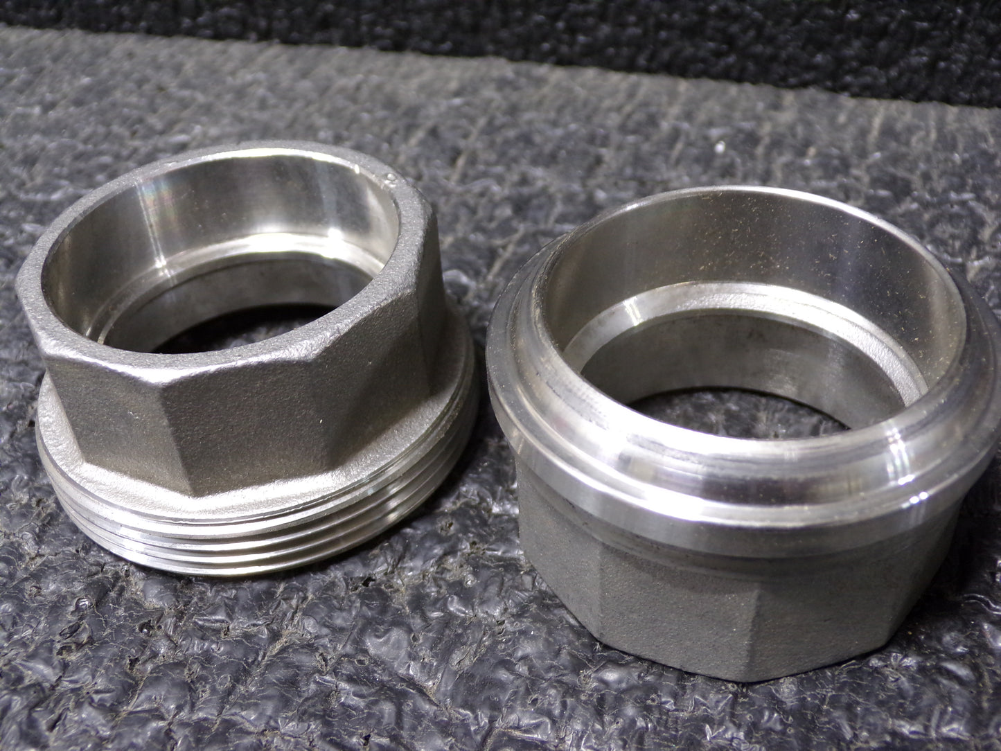 1-1/4" 316 Stainless Steel Pipe Union Socket Weld x Socket Weld Ends, 150 psi (CR00149-BT25)