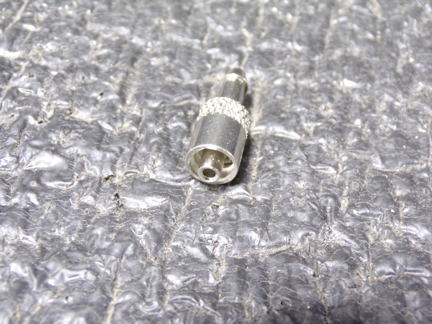 Silver Plated Brass Luer Lock Barb Adapter, Medium 1 Barb (.250 in dia ref) Size (CR00209-BT27)