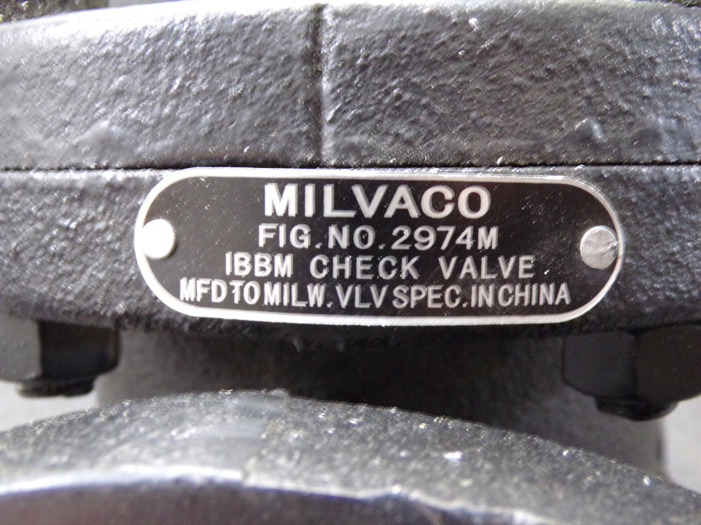 MILWAUKEE VALVE Check Valve, 3 in, Single, Inline Swing, Cast Iron, Flange x Flange (CR00303-WT39)
