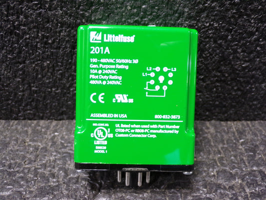 Littelfuse 201A, 3-phase, auto-ranging, dual-range voltage monitor (CR00335-BT21)