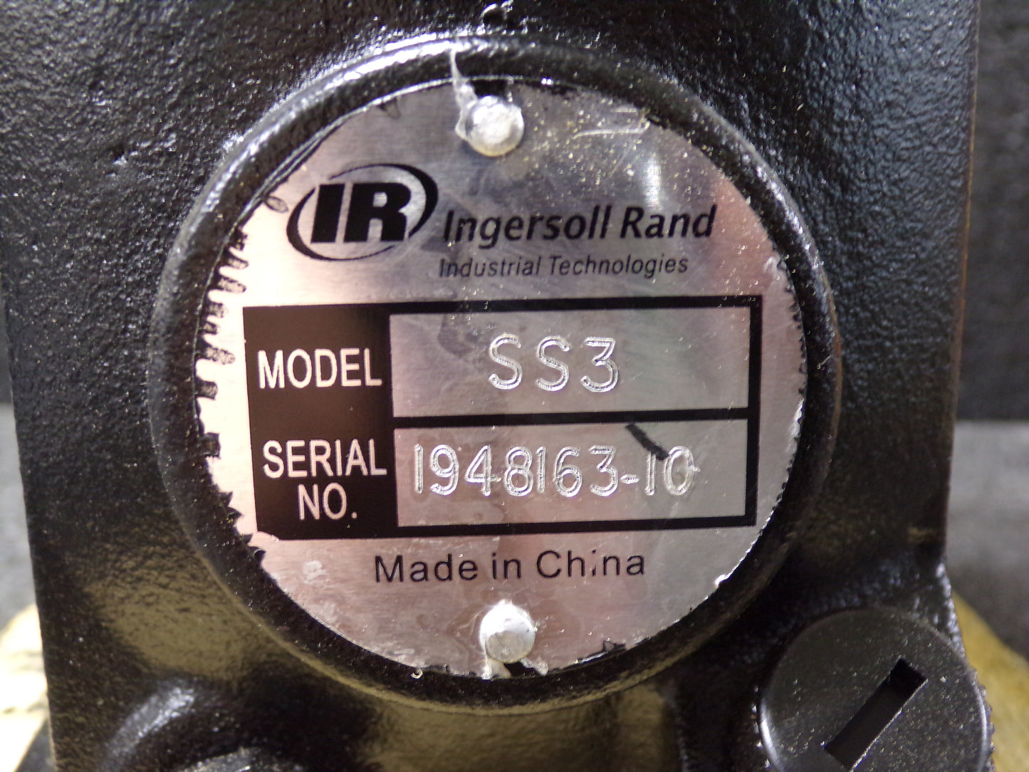 INGERSOLL RAND 1-Stage Splash Lubricated Air Compressor Pump with 16.9 oz Oil Capacity, SS3 Bare (CR00395-WT29)