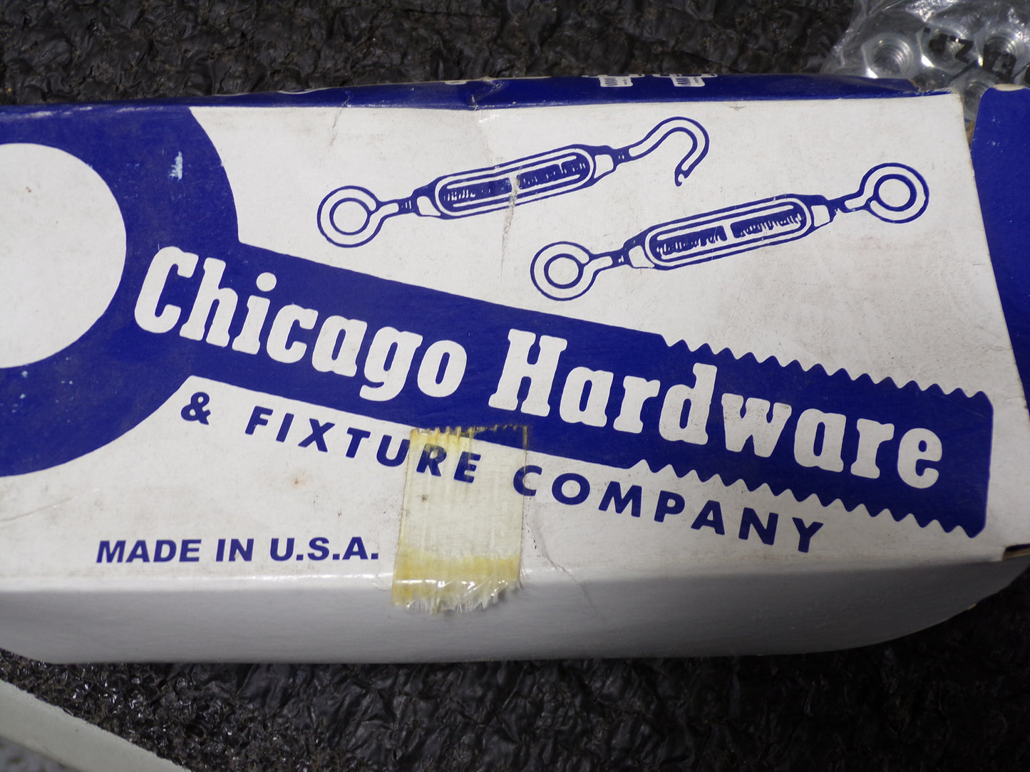 Chicago Hardware U Bolt, Standard, Low Carbon Steel, Zinc, 5/16-18, 1 in Thread Length, PK 10 (CR00412-BT22)