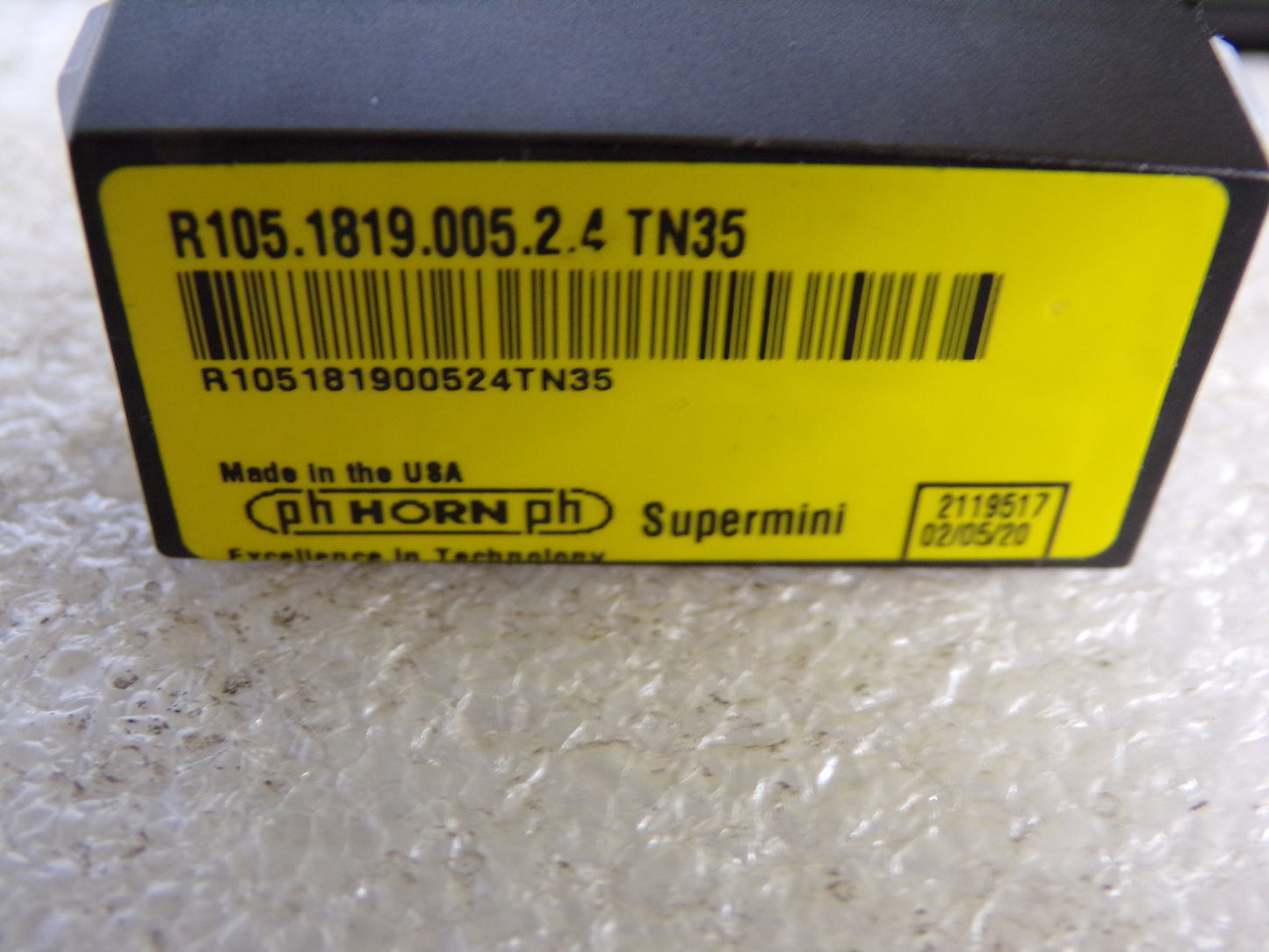 HORN Threading Insert, R105.1819.005.2, 2 pack (CR00541-WTA14)