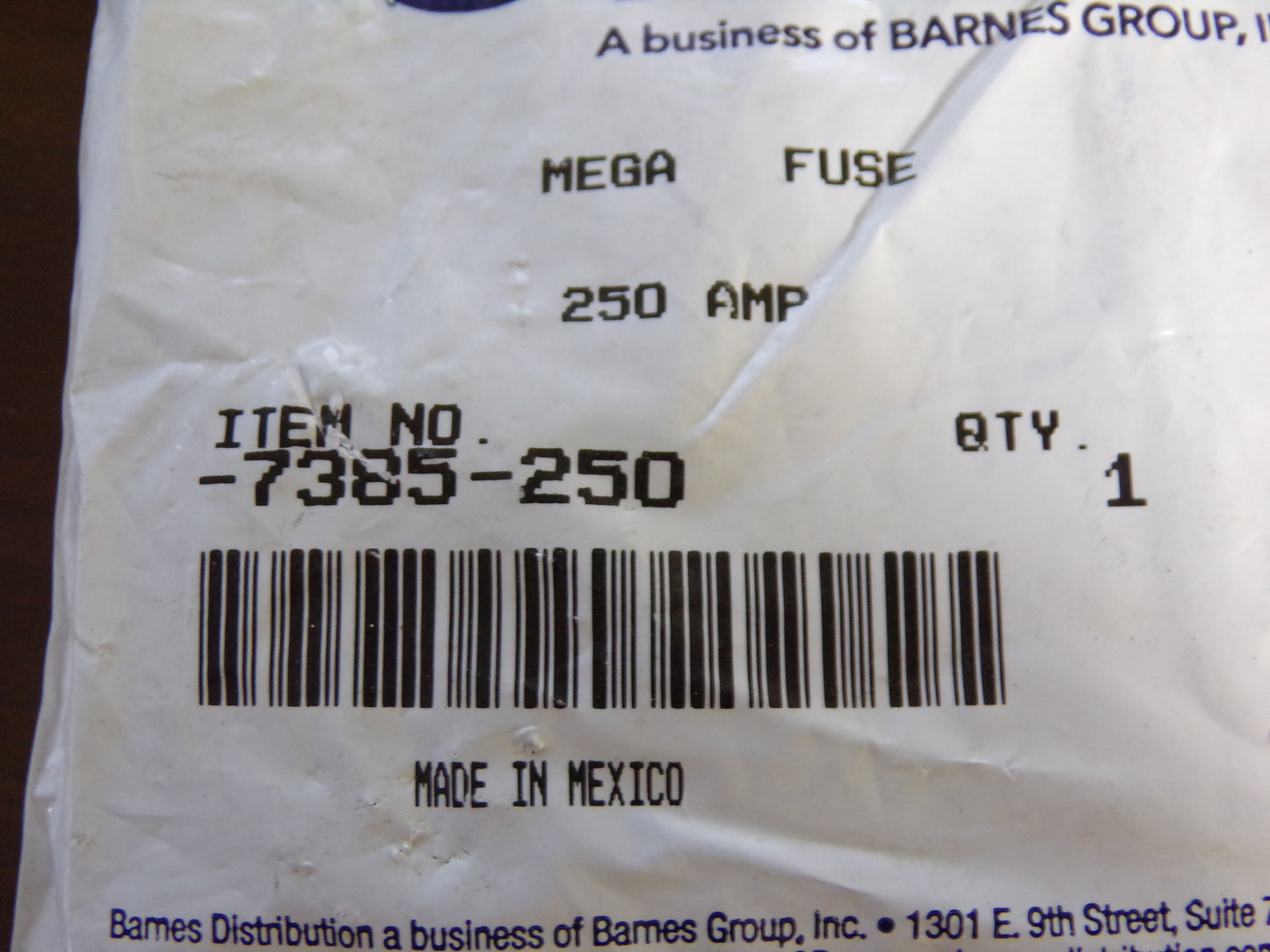 littlefuse 250 Amp mega fuse (CR00570-WTA14)