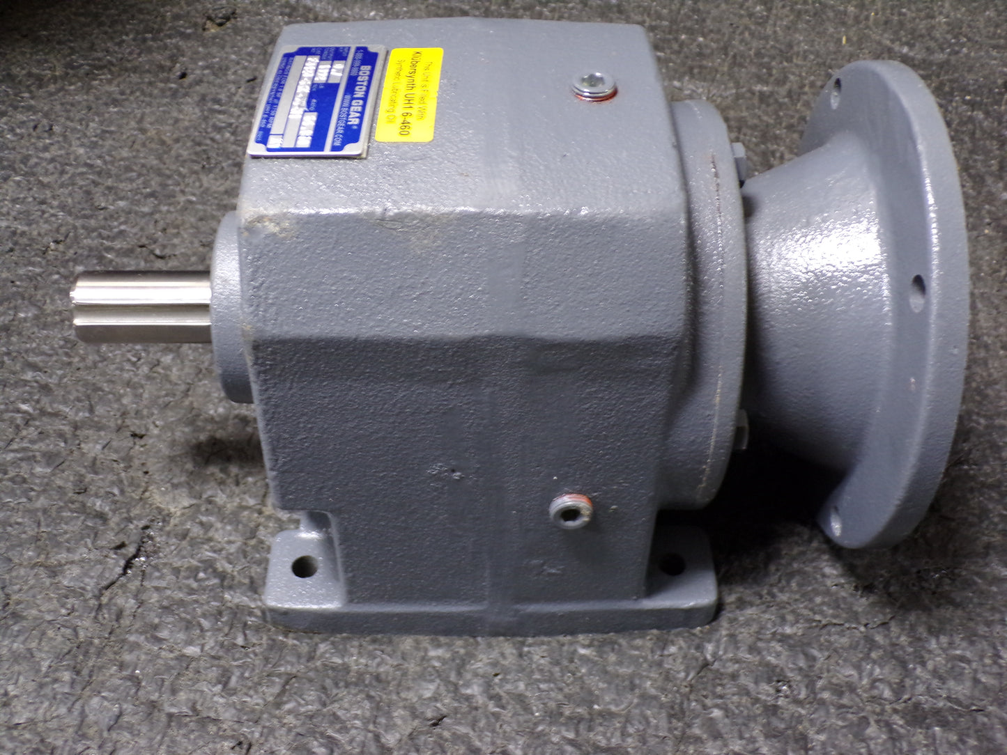 BOSTON GEAR Speed Reducer: 31 Nominal Output RPM, 56C, 56:1, 0.5 hp Max. Input HP (CR00639-WTA16)