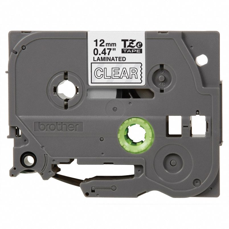 BROTHER Label Tape Cartridge, Label Type Indoor/Outdoor, TZe135 (CR00464-WTA09)