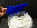 Nylon Rope: 3/8 in X 600 ft., White, 379 lb Working Load Limit, Twisted, All Purpose (CR00792WTA25)