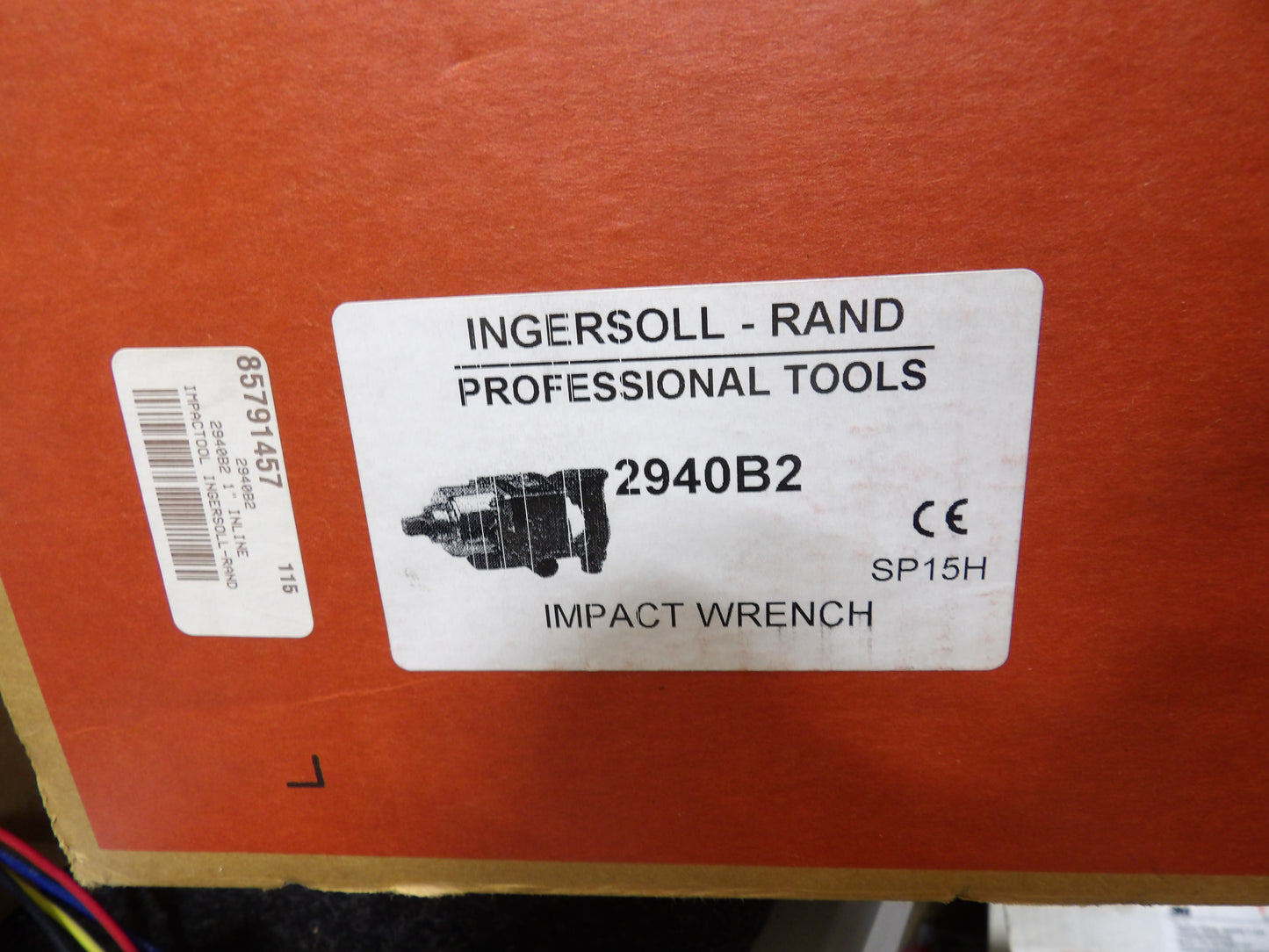 INGERSOLL-RAND  1″ Drive 2,000 Ft/Lb Torque 5,000 RPM Air Impact Wrench (CR00804-X05)