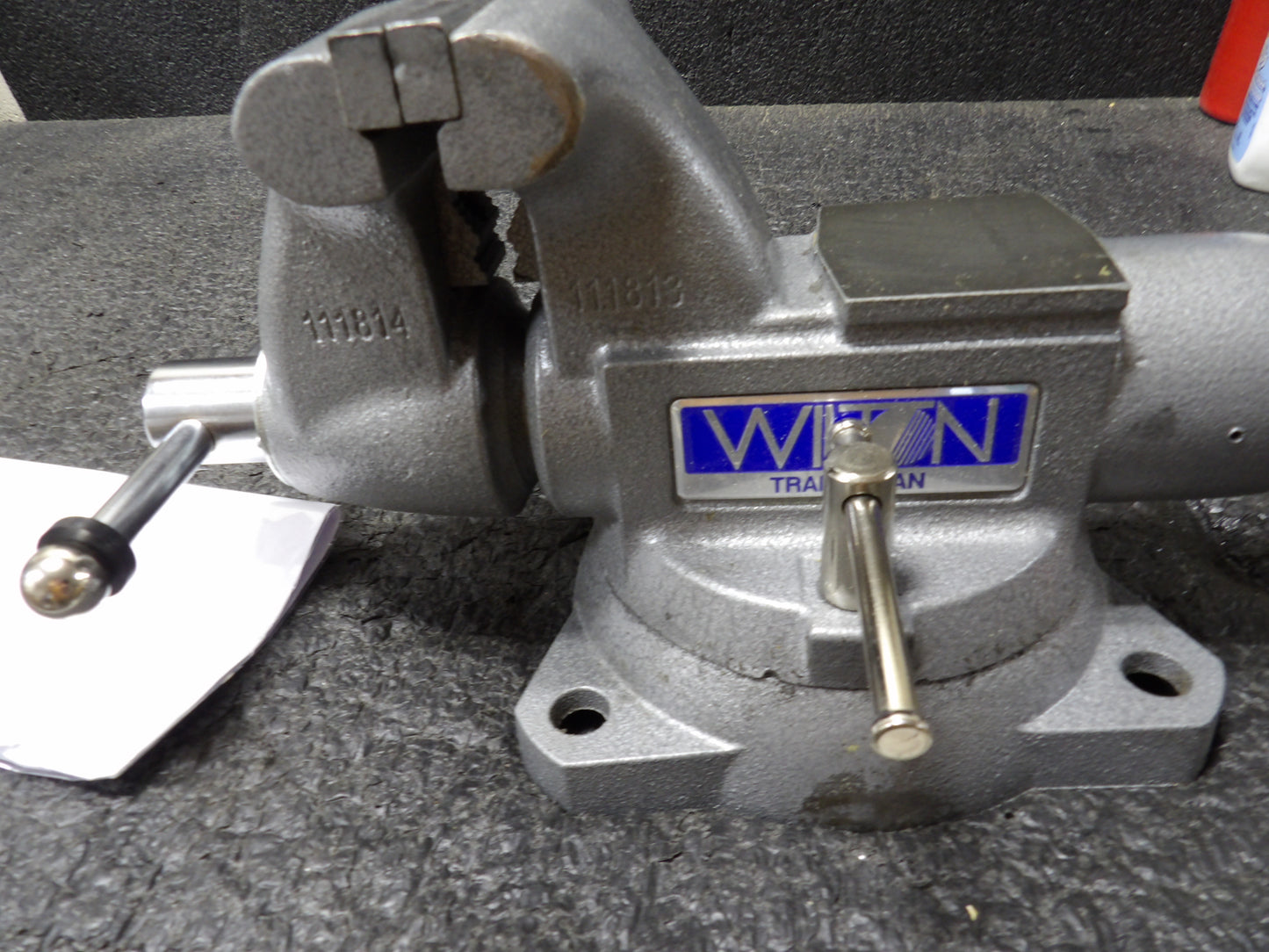 WILTON 1755 Combination Vise: 5 1/2 in Jaw Width, 5 in Max. Opening, Serrated, Swivel (CR00808-WTA24)