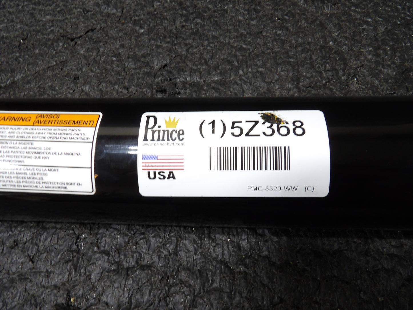 PRINCE Welded Hydraulic Cylinder: 20 in Stroke Lg, 28 in Retracted Lg, Full PSI, 1 1/2 in Rod Dia. (CR00856-WTA24)