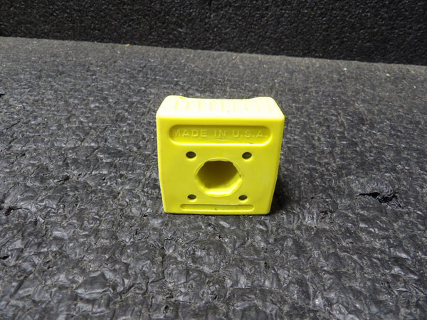 TOLCO ProStop Max Door Wedge: Yellow, TPE/Magnet, 2 3/8 in Ht, 4 in Lg, 2 1/4 in Wd (CR00869WTA27)
