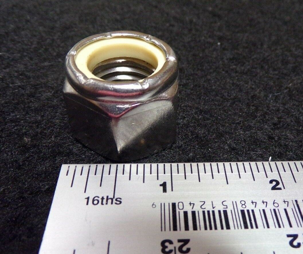 316 Stainless Steel Lock Nut Nylon Insert 3/4"-10 1WY67 (183262439795-2F24 (D))