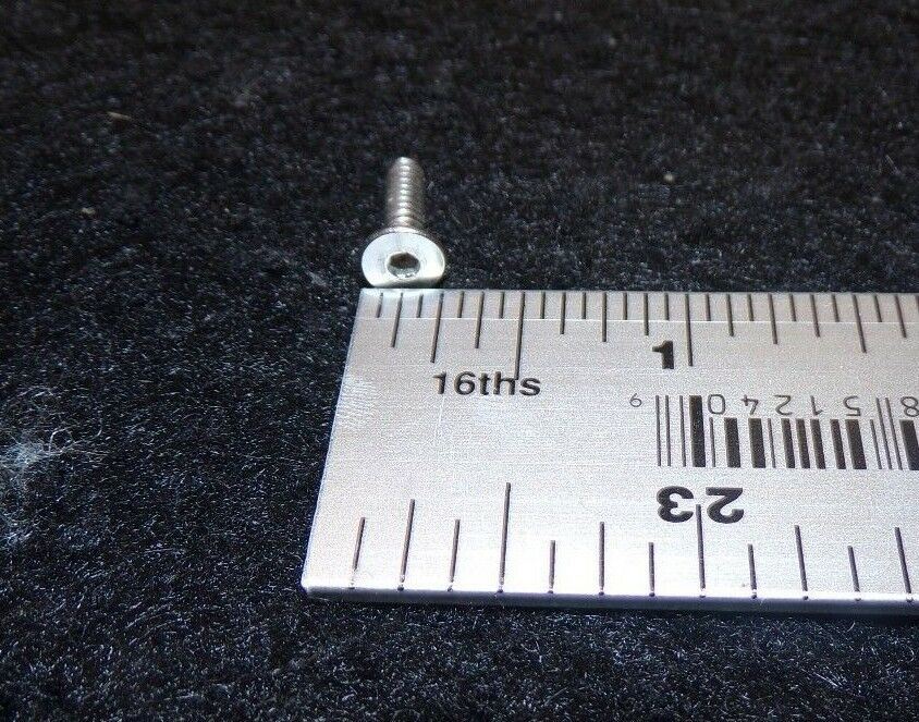 6-32 x 1/2" Flat Head Socket Cap Screw 316 Stainless Steel QTY-500 (183283691509-2F22)