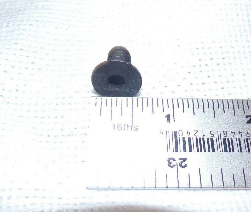 5/16-18 x 5/8 Flat Head Socket Cap Screws Alloy Steel Black QTY-100 (183287310125-2F22 (E))