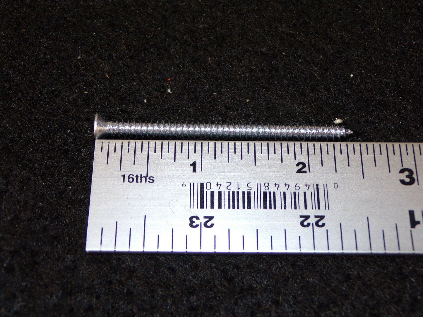 #8 X 2-1/2" Flat Head Phillips Sheet Metal Screws 1MA99 QTY-100 (183320679874-2F23 (F))