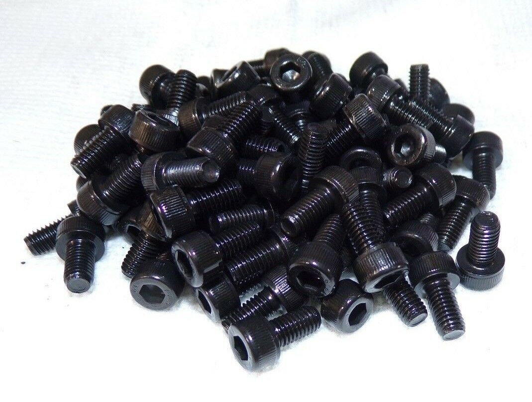 M5-0.80 x 10mm Socket Head Cap Screws Black Oxide QTY-100 4XY54 (183330481869-2F23 (G))