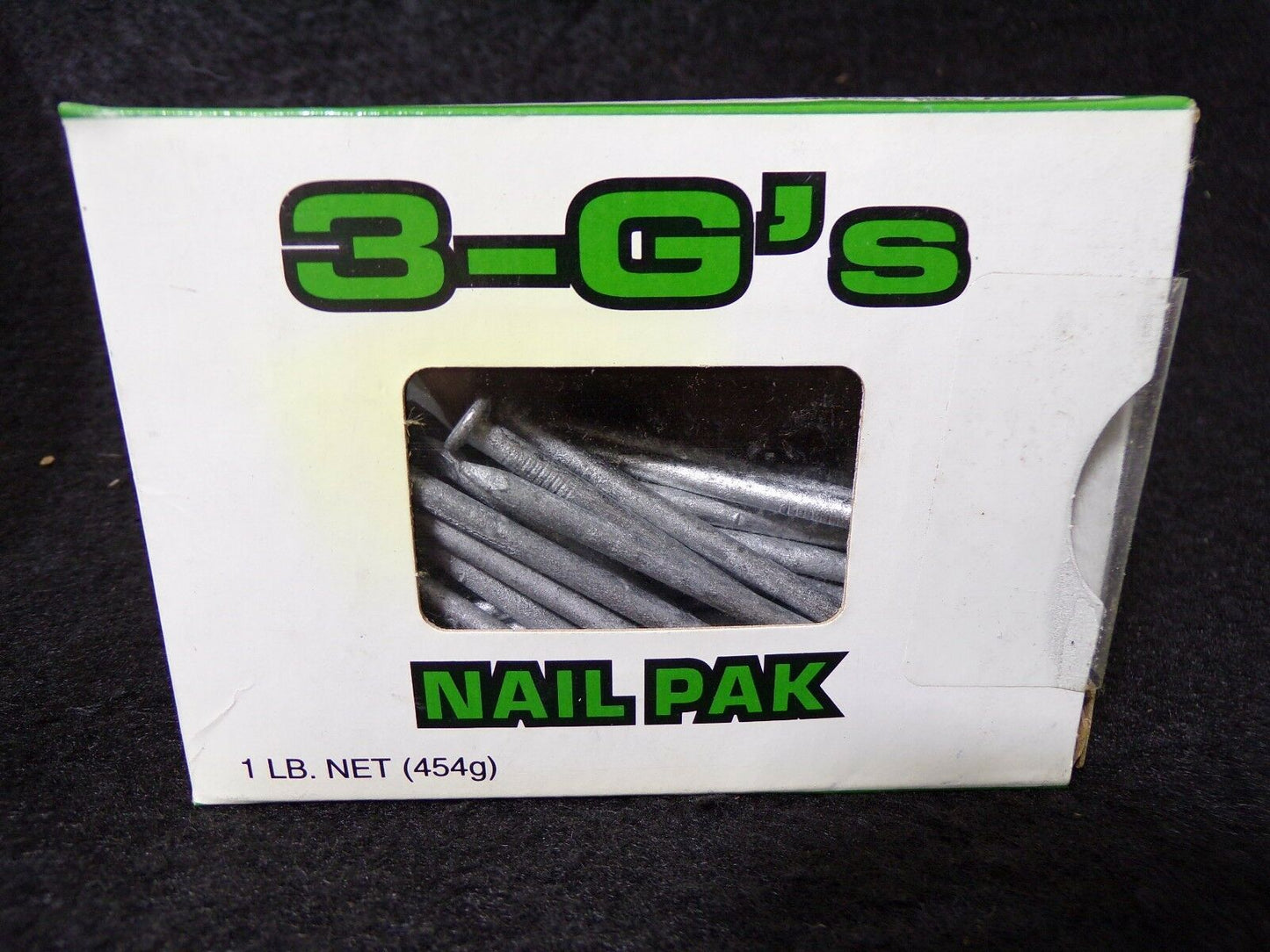3-1/4" 12d Galvanized Common Nails 5AY90 QTY-1lb (183357418083-WTA10(B))