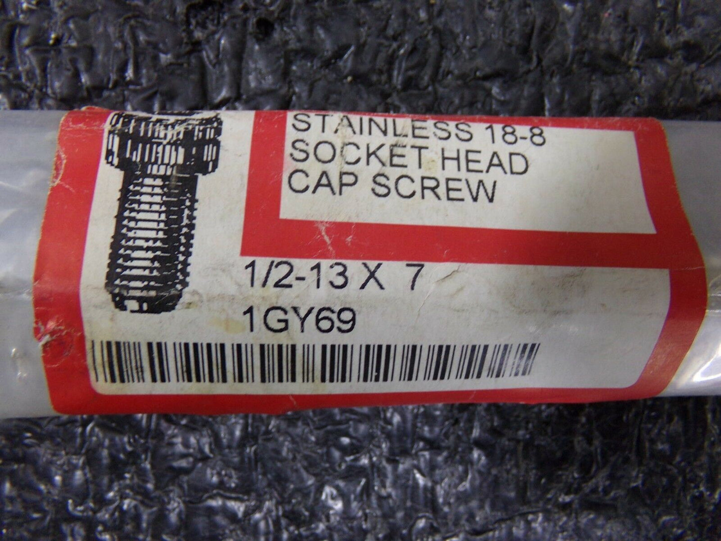 1/2"-13 x 7" 18-8 Stainless Steel Socket Head Cap Screw, (183538056460-WTA35)