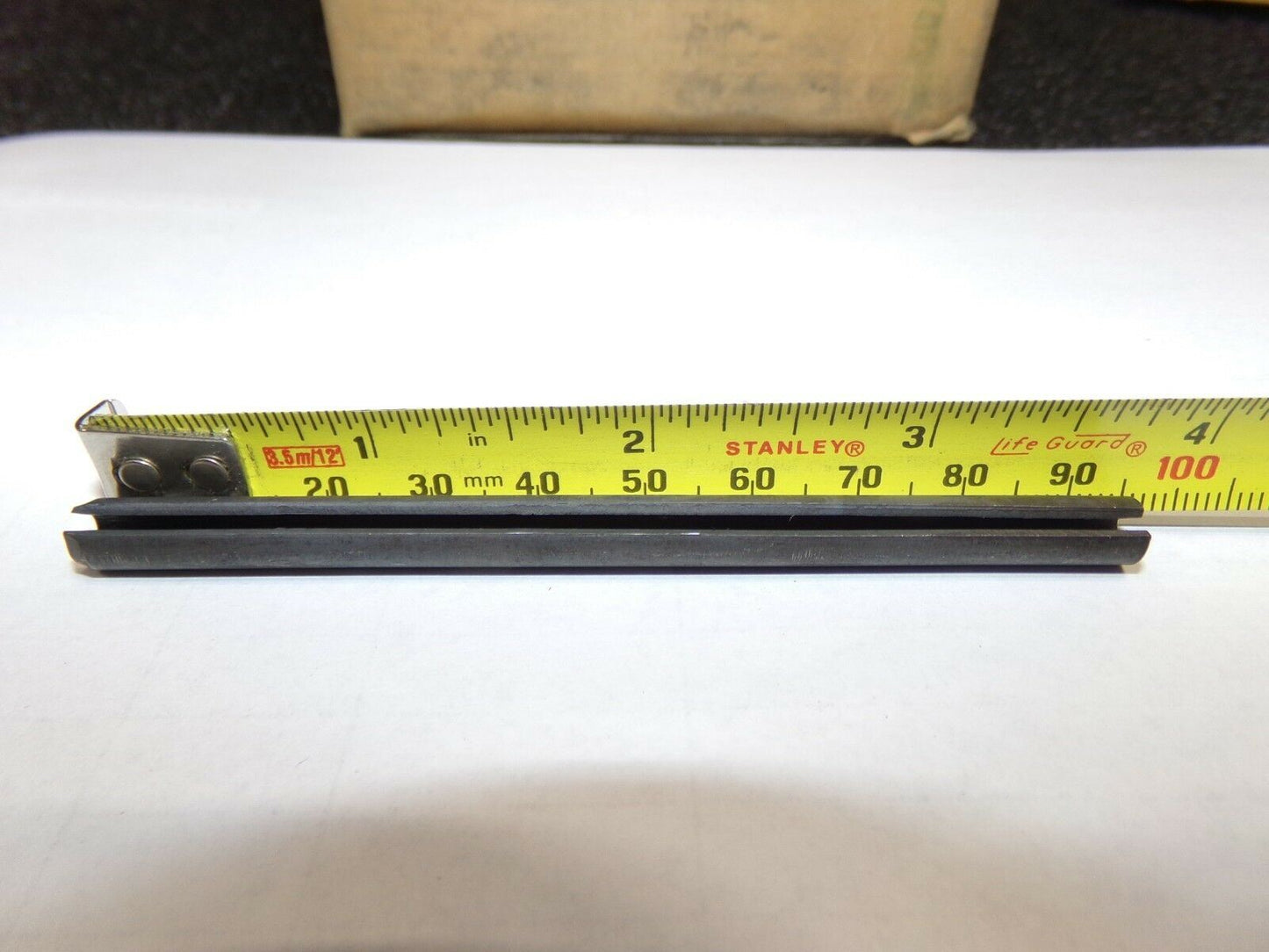 Slotted Spring Pin Steel, 6mm Diameter x 95mm Length, Plain Finish, 250PK (183561843085-WTA36)