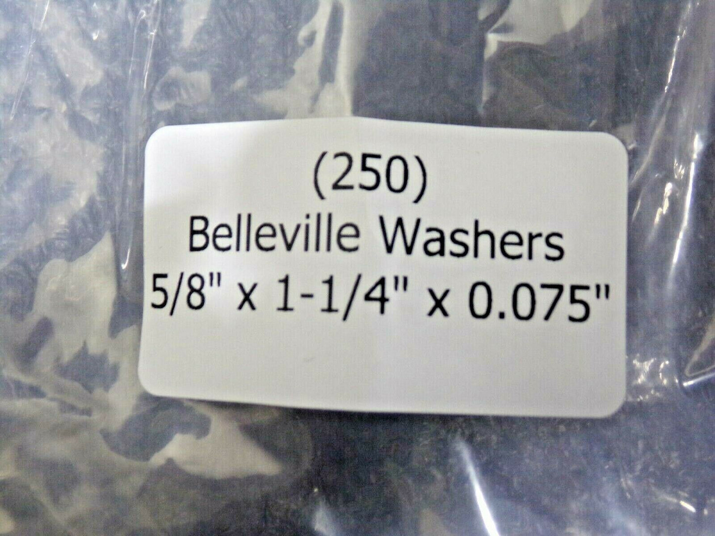 (250pk) Belleville Washers 5/8" x 1-1/4" x 0.075" (183674744426-WTA32)