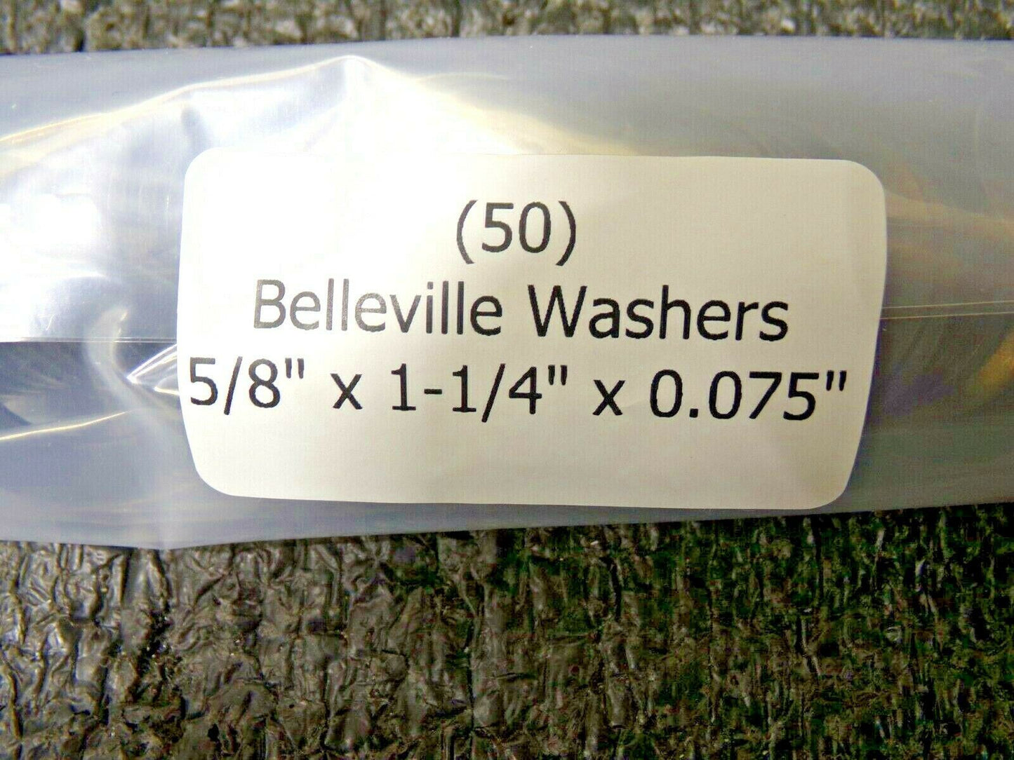 (50pk) Belleville washers 5/8" x 1-1/4" x 0.075" (183674797222-WTA32)