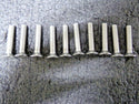 M10-1.50 x 50mm, Flat, Socket Head Cap Screw, A2, Stainless Steel 10pk (183684722729-WTA30)