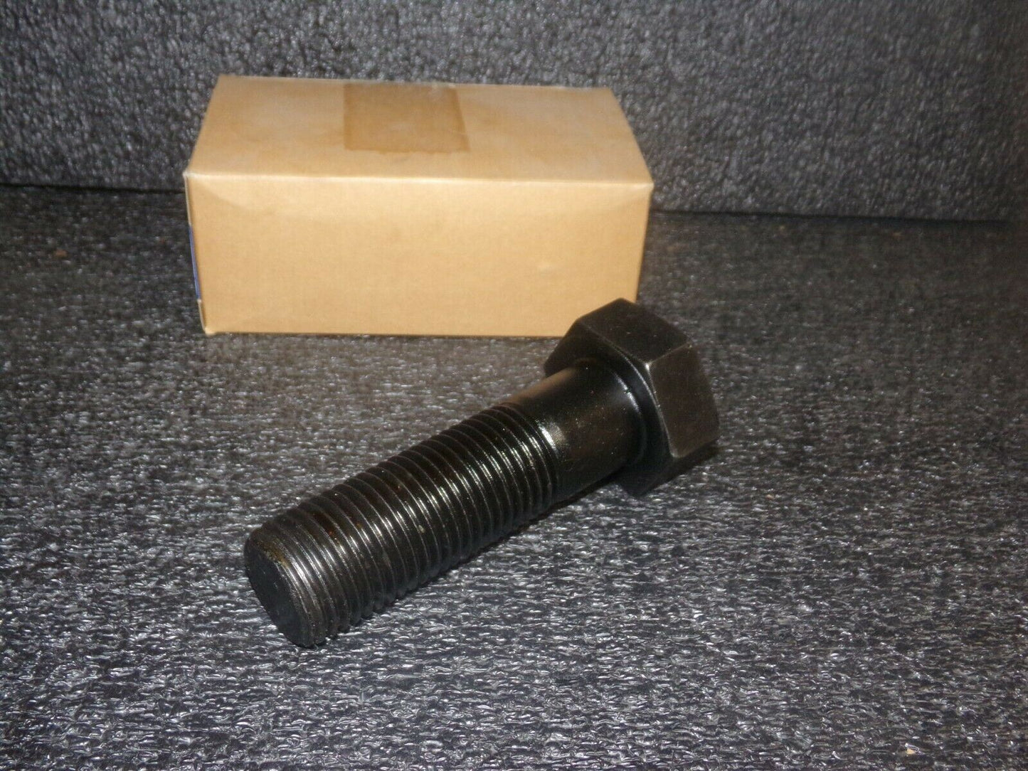 QTY: 2 M27 x 75 mm Socket Head Cap Screw, Din 912, 12.9 Alloy Steel, Thermal Black (183777381256-NBT02)
