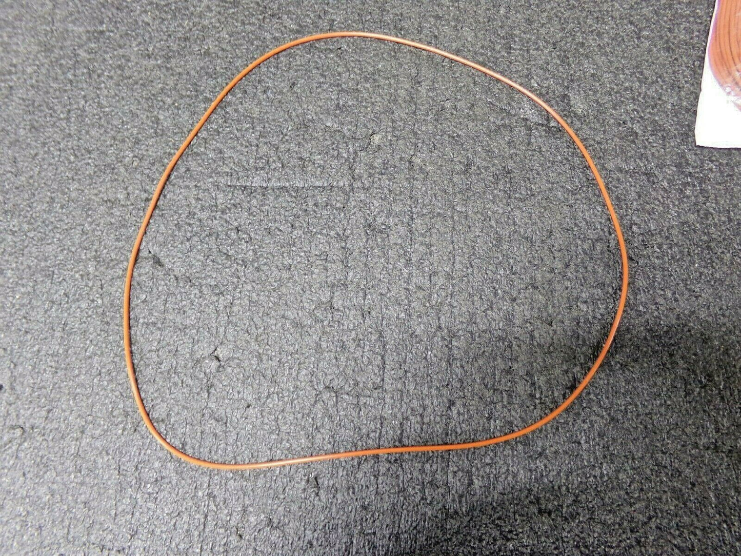 Round #283 Medium Hard Silicone O-Ring, 16.955" I.D., 17.233"O.D., 50PK (183778495016-NBT04)