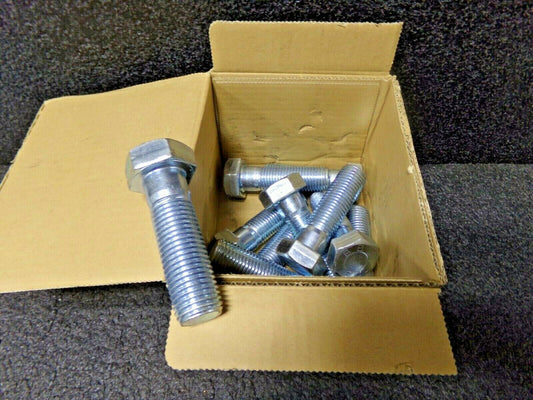 10 SBE HEX BOLT 8.8 ZINC CR3 M27 X 90 UNI 5737 DIN 931 (183783947998-NBT07)